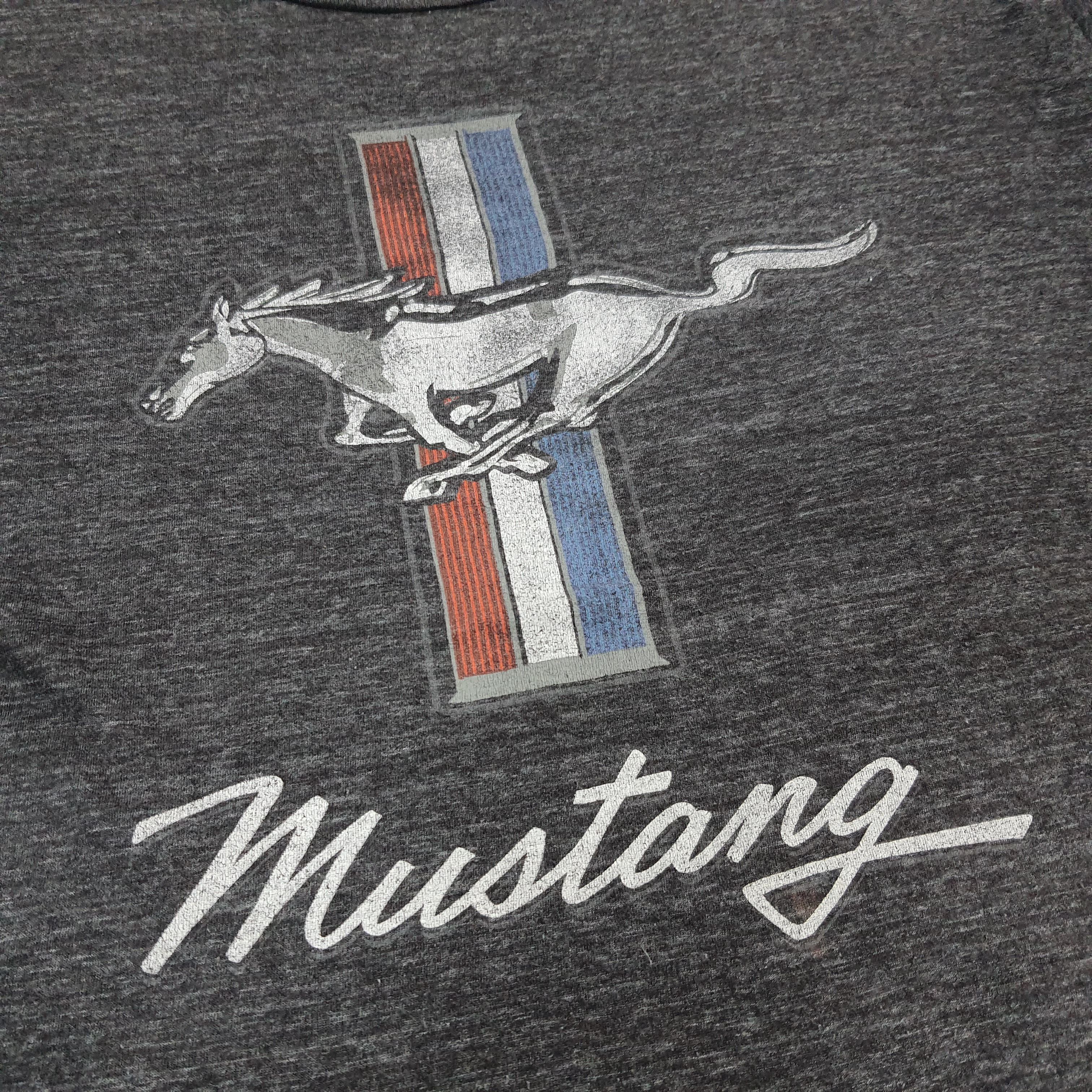 Ford × Mustang × Vintage Vintage Ford Mustang America Muscle Car Racing Tshirt Size US XL / EU 56 / 4 - 2 Thumbnail