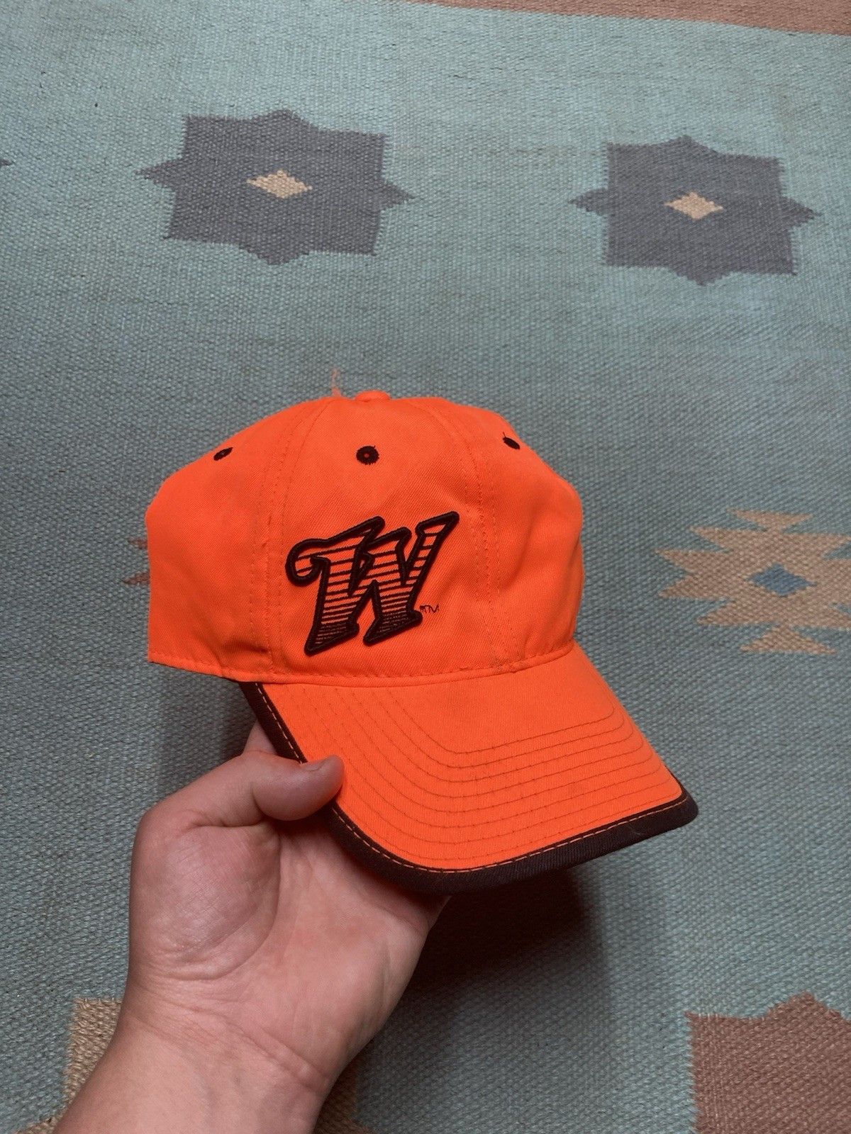 Vintage × Winchester Winchester hat hi vis blaze orange hunting shotgun guns Size ONE SIZE - 1 Thumbnail