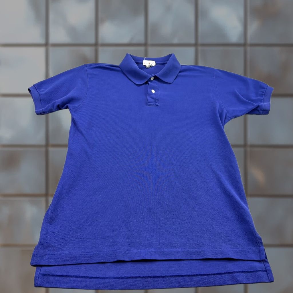 J.Crew VINTAGE J.CREW Polo Shirt Mens Small Blue Oarsman Short Sleeve Preppy 90s Polo Mens Small Blue 90s Preppy Shirt Size US S / EU 44-46 / 1 - 1 Thumbnail