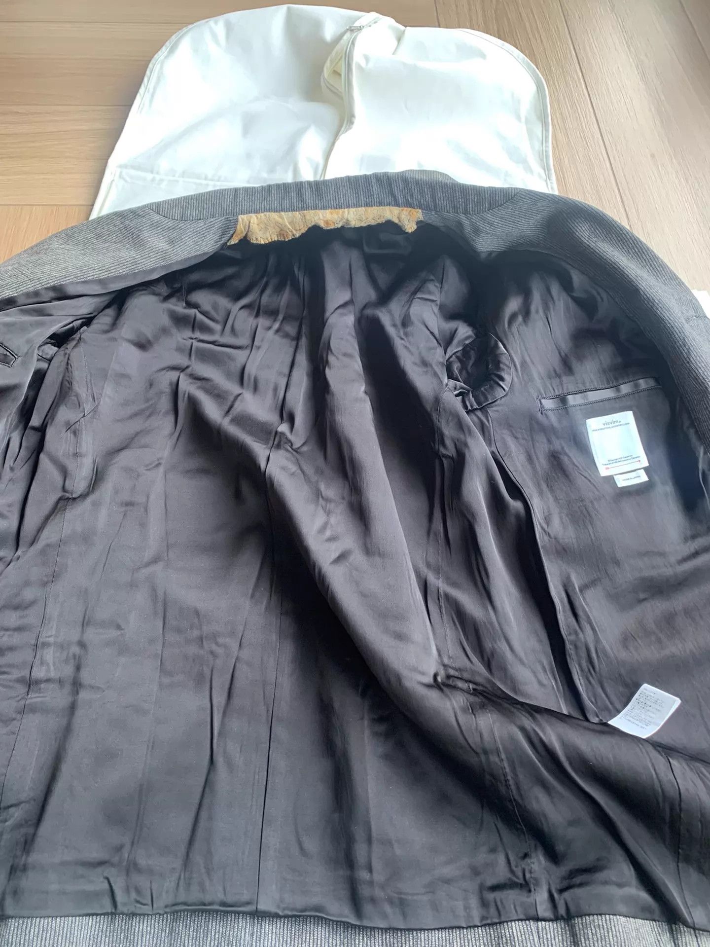 Visvim VISVIM GALEN WOOL-LINEN PINSTRIPE JKT 25AW Size US XL / EU 56 / 4 - 3 Thumbnail