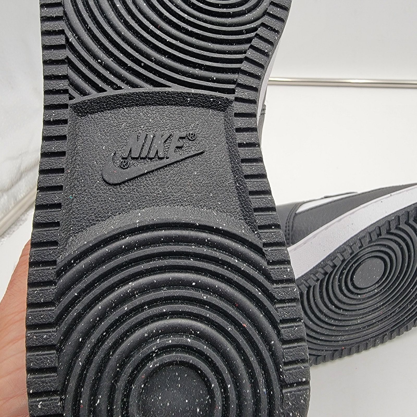 Nike Court Vision Low 'Black White' Sz 10.5 HM9862-001 Size US 10.5 / EU 43-44 - 6 Thumbnail