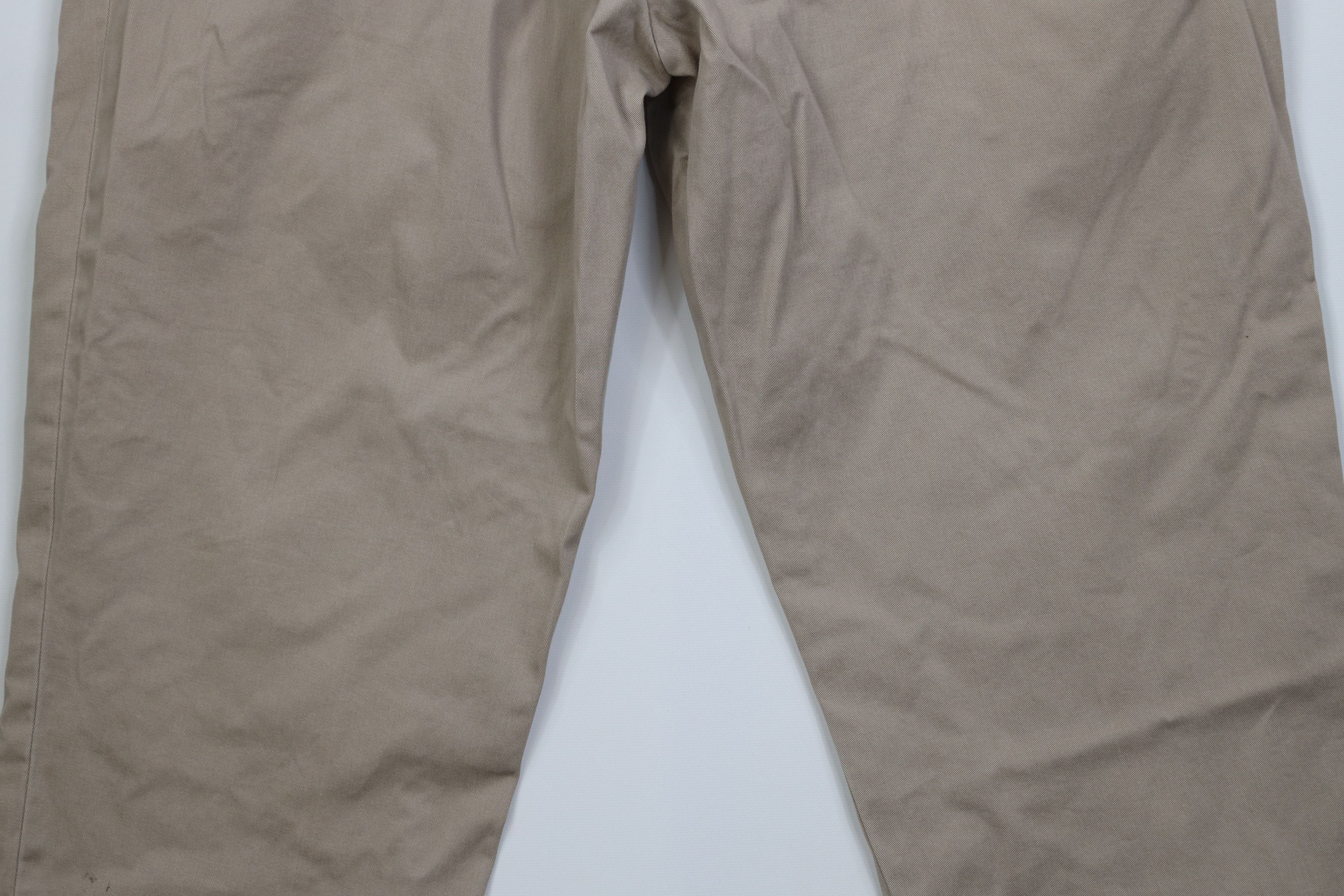 Ralph Lauren Vinage 90s Ralph Lauren Wide Leg Chino Pants Beige Cotton Size US 36 / EU 52 - 12 Thumbnail