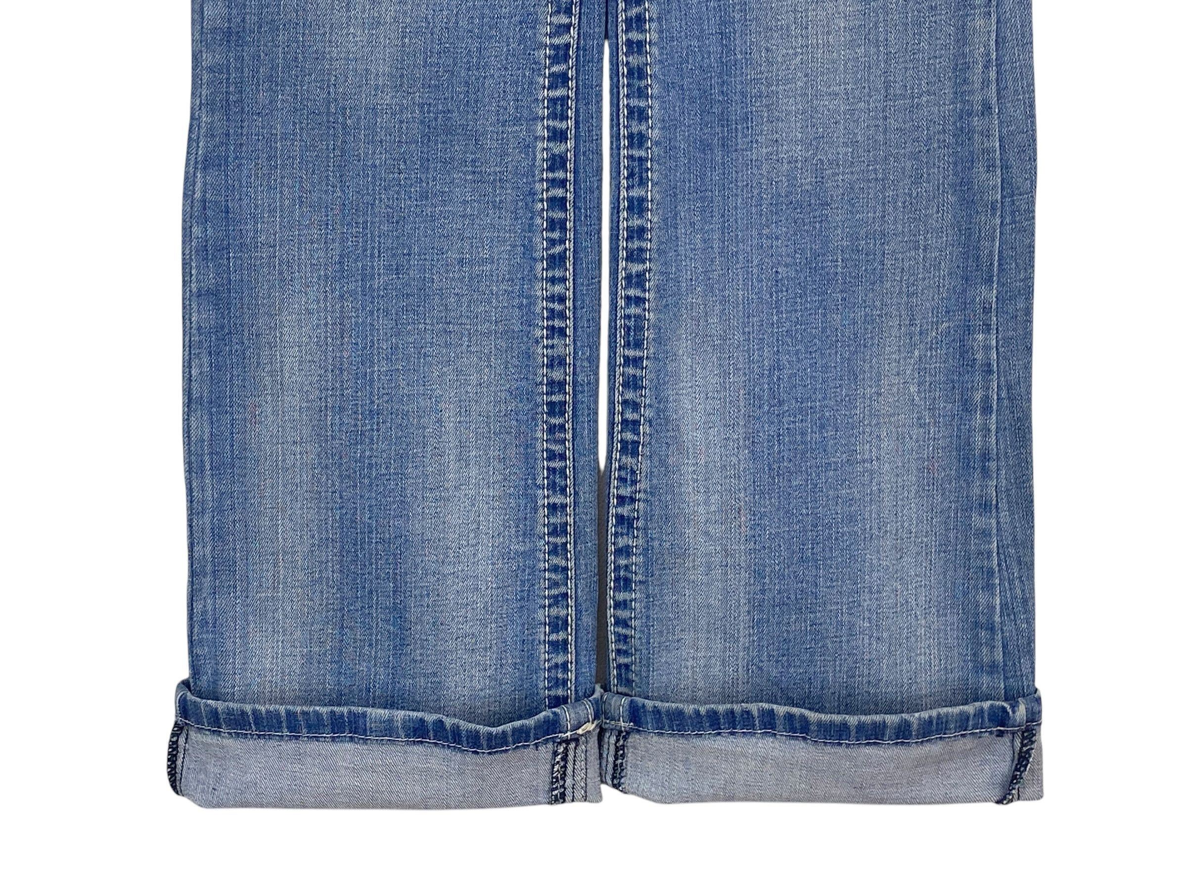 Japanese Brand Seduction FD Denim Flare Jeans Size 27" / US 4 / IT 40 - 8 Thumbnail