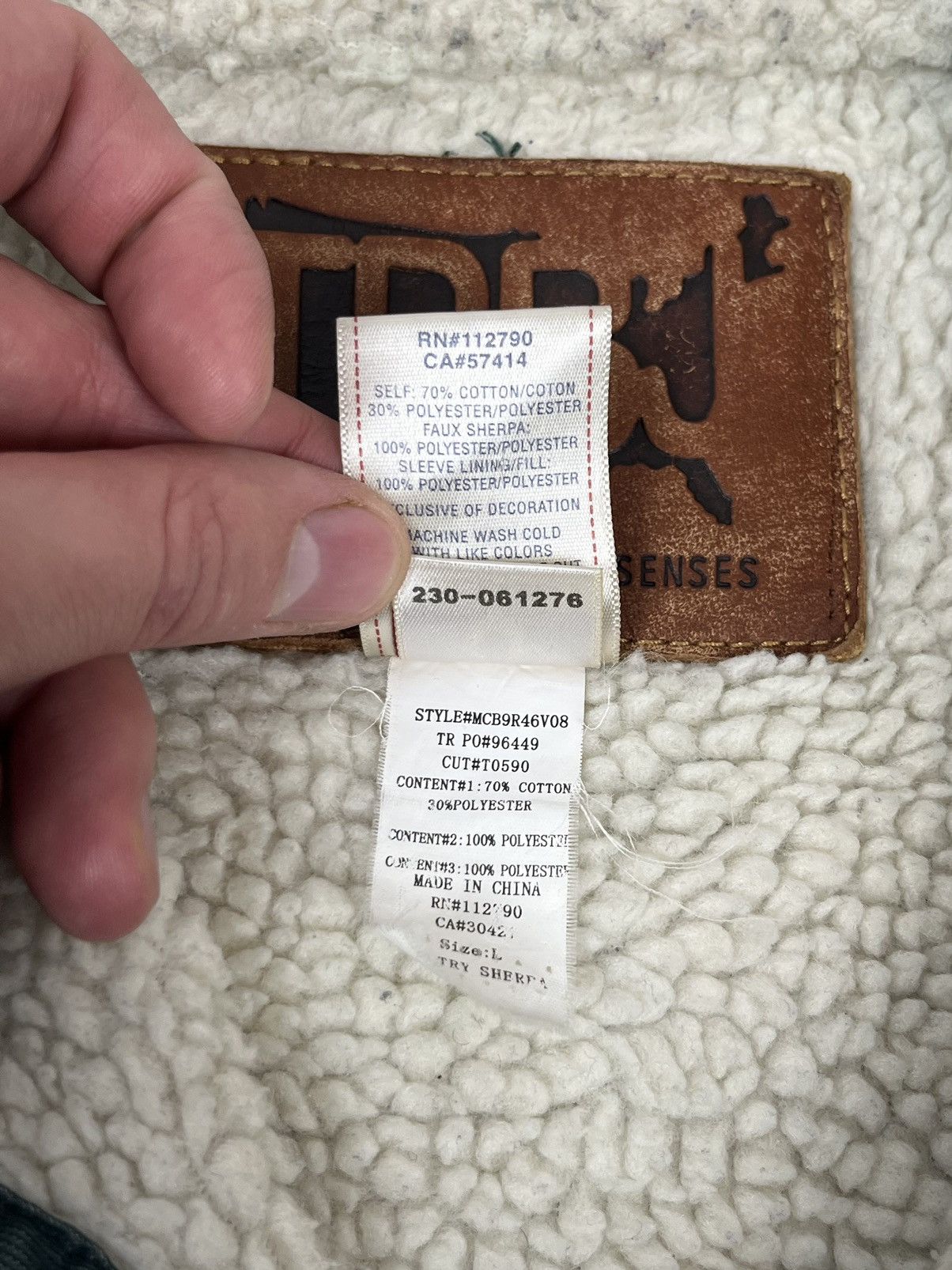 True Religion True Religion Green Logo Sherpa Jacket Streetwear Size US L / EU 52-54 / 3 - 13 Thumbnail