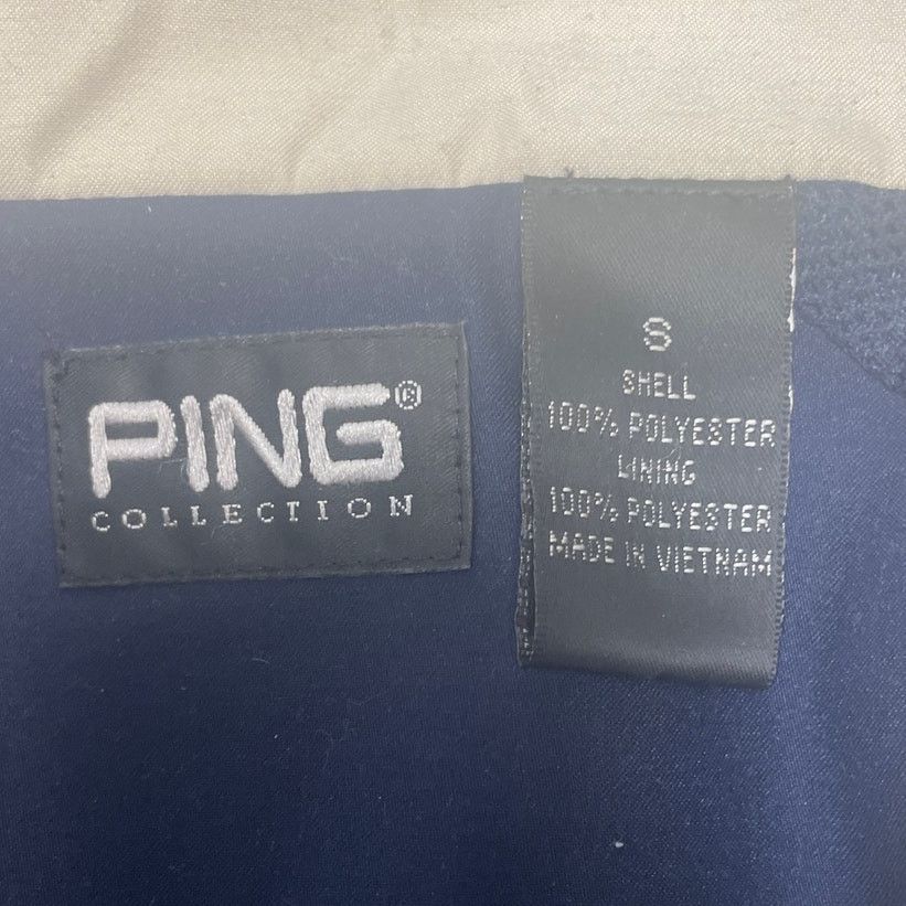 PING Ping Mens Small Scramble For Kids Quarter Zip Lined Jacket Size US S / EU 44-46 / 1 - 5 Thumbnail