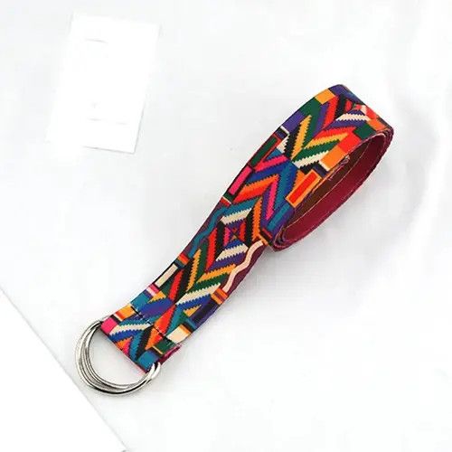 Other Bohemian Colorful Belt Fashion Psychedelic Multicolor Size ONE SIZE - 1 Thumbnail
