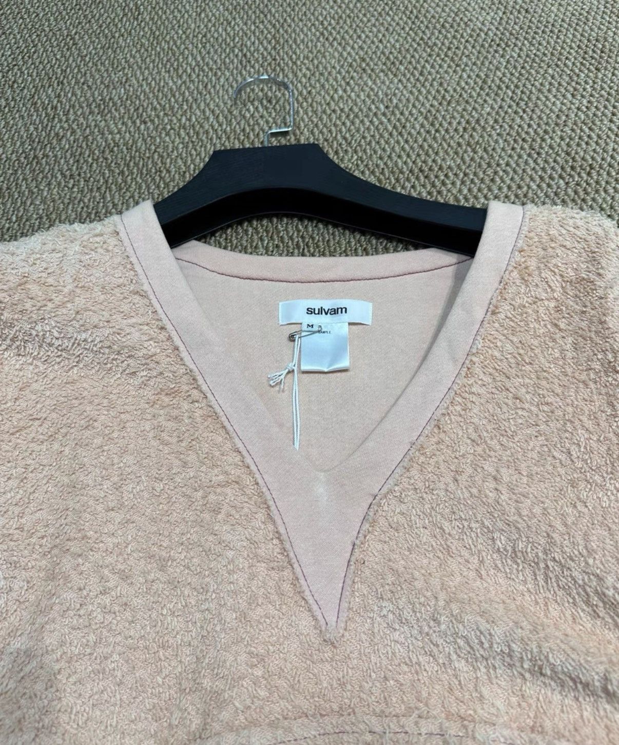 Sulvam Sulvam Terry Sweatshirt K23 Size M / US 6-8 / IT 42-44 - 5 Thumbnail
