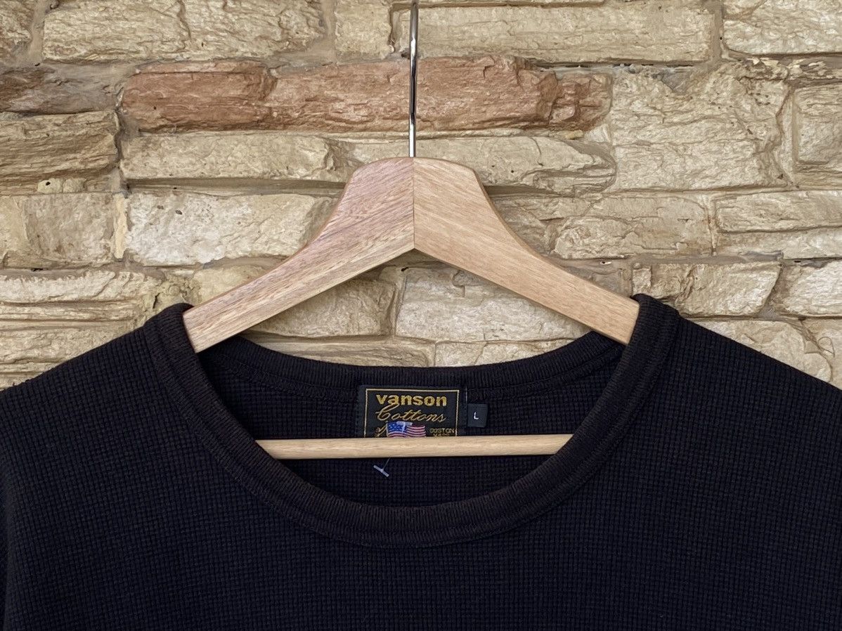 Vanson Leathers Vintage Vanson Leather 3 quarter Sleeve Tees Size US L / EU 52-54 / 3 - 6 Thumbnail