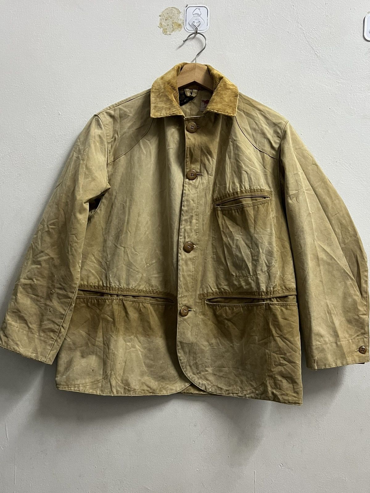 Vintage Vintage 1930's Duxbak Field Jacket Men's Canvas duck Size US L / EU 52-54 / 3 - 1 Thumbnail