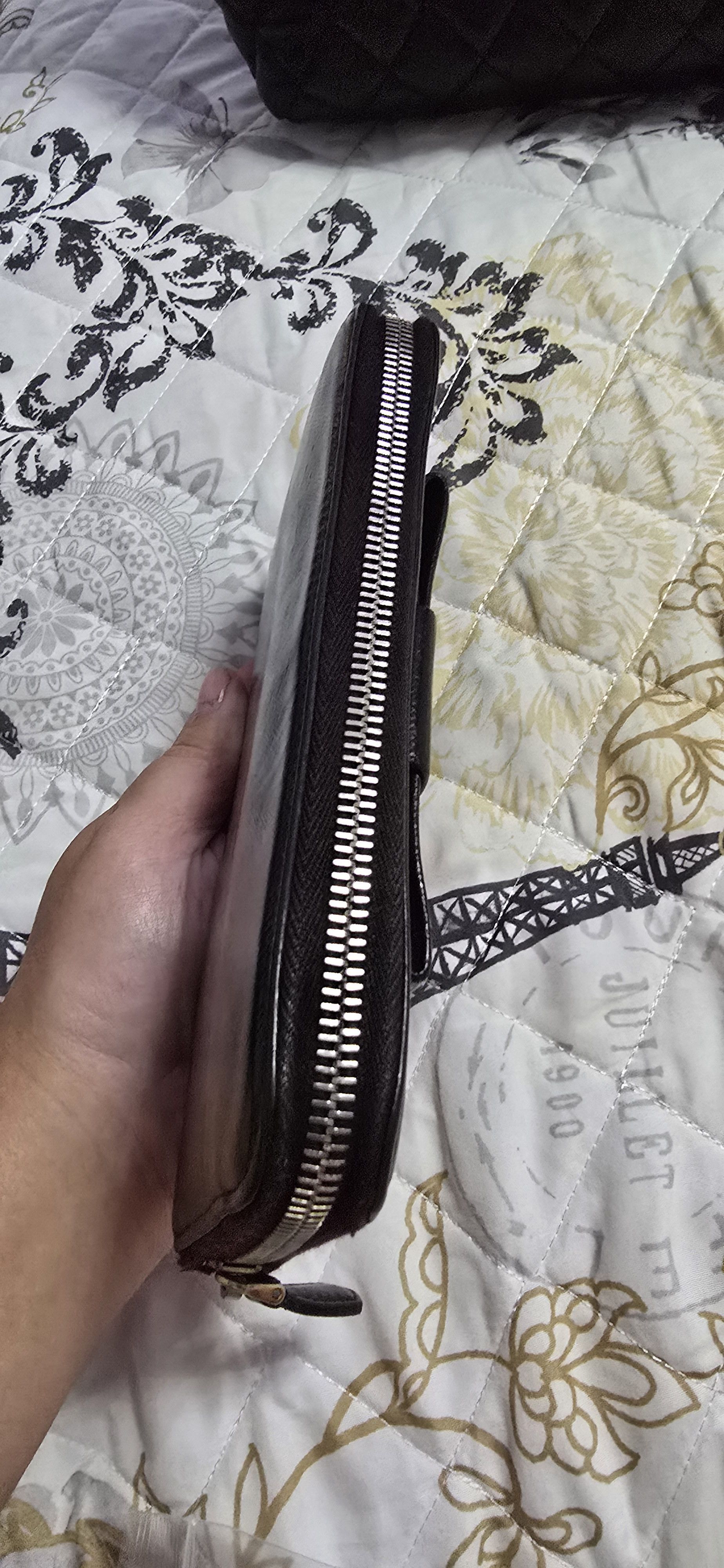 Prada Modified Saffiano Fiocco Zippy Wallet on Chain Size ONE SIZE - 6 Thumbnail