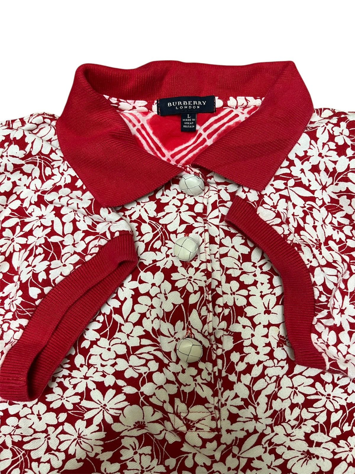 Burberry Burberry London Collar Tshirt Size L / US 10 / IT 46 - 3 Thumbnail