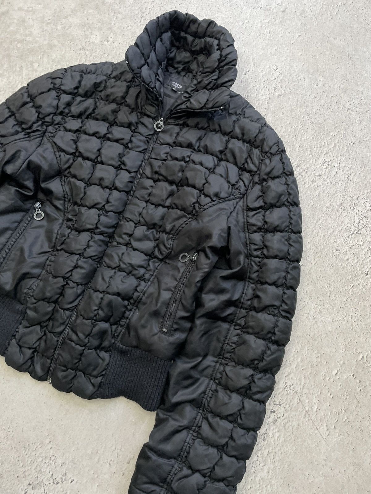 14th Addiction Rare rick owens style hype cropped bomber japan jacket Size US M / EU 48-50 / 2 - 5 Thumbnail