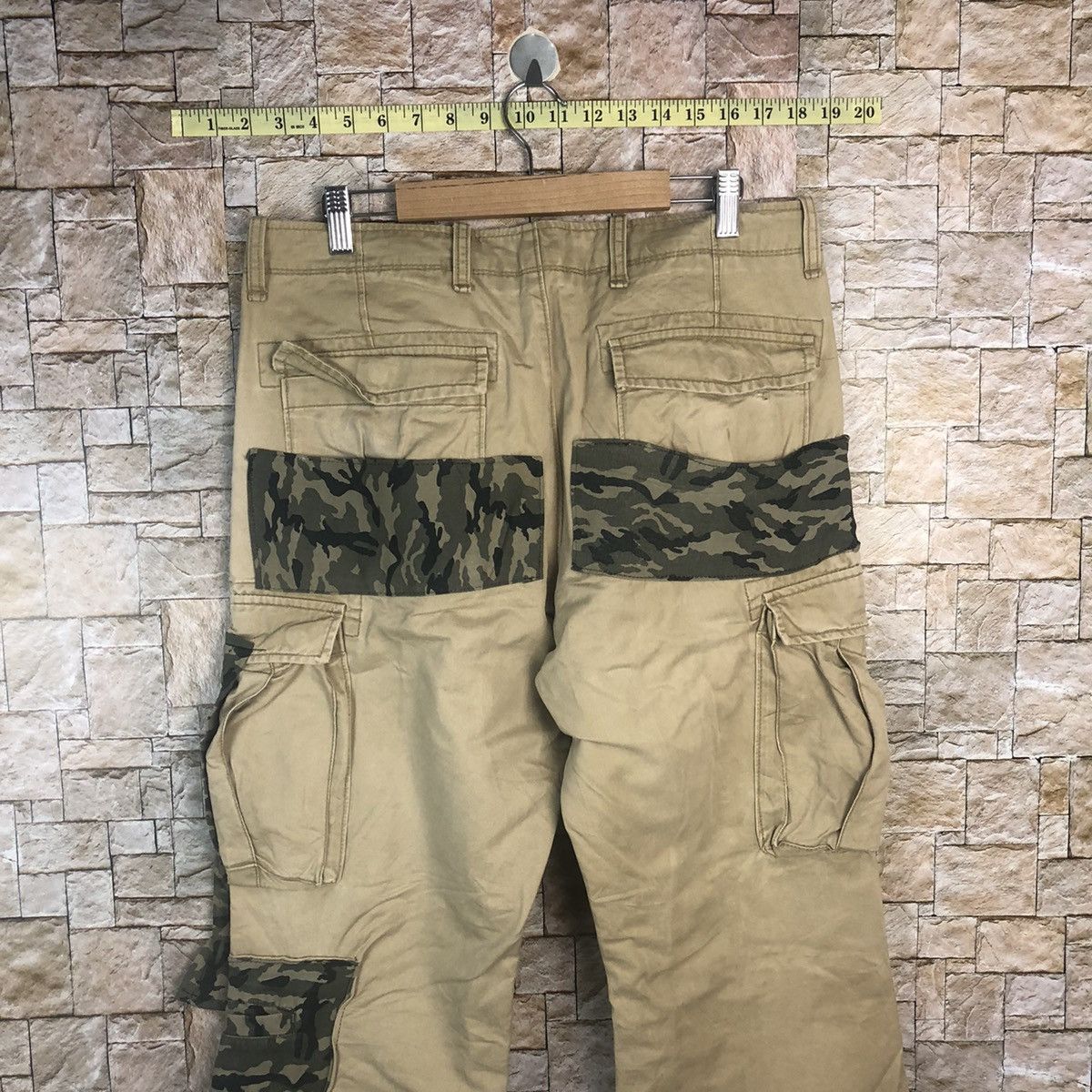 Vintage Gap rework Custom utility patchwork Cargo Pants #A363 Size US 32 / EU 48 - 17 Thumbnail