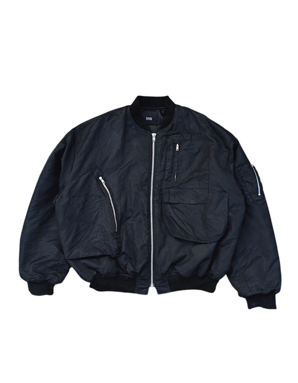 Japanese Brand 228 japan multi pocket nylon bomber jacket Size US XXL / EU 58 / 5 - 1 Thumbnail