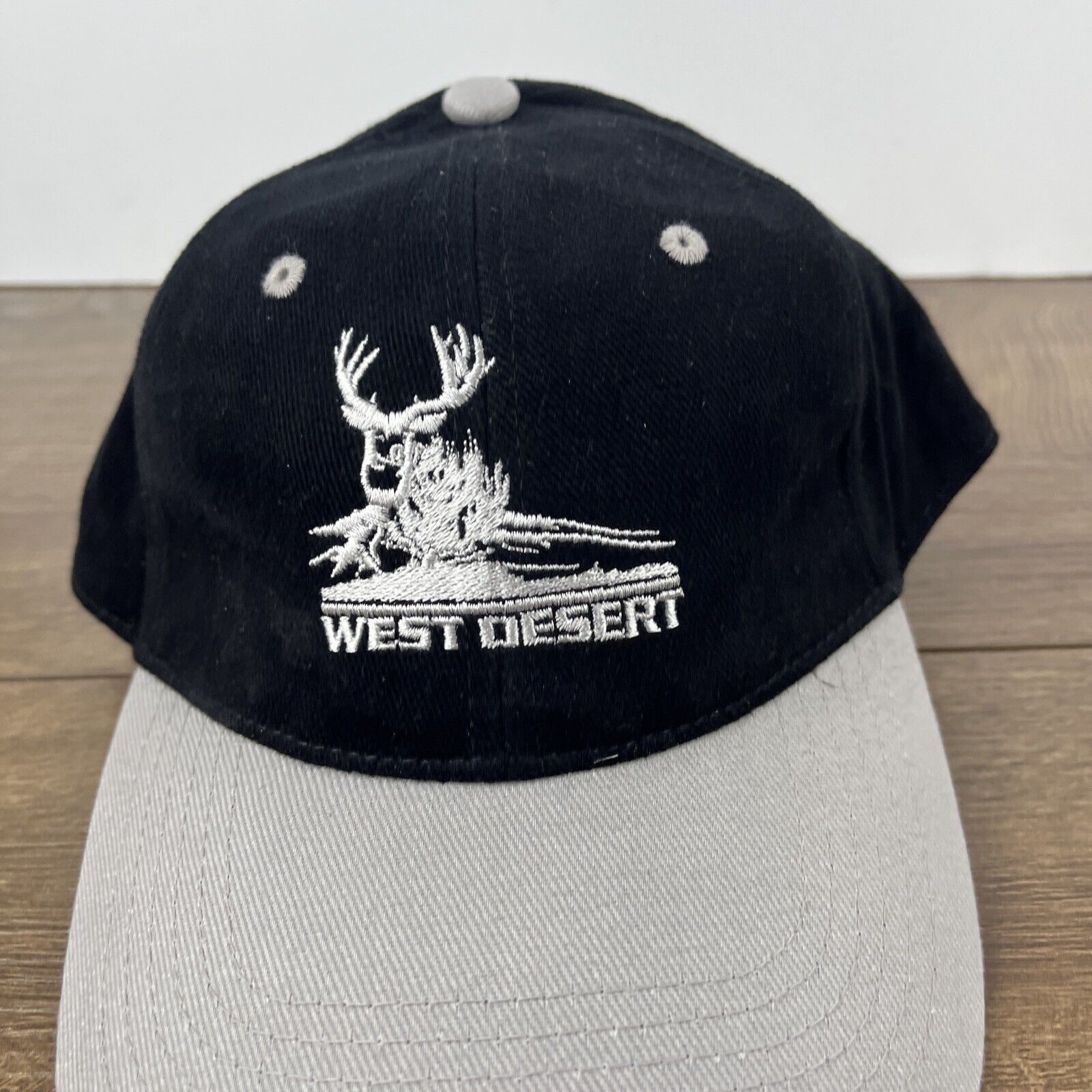 Other West Desert Hat Mule Deer Foundation Hat Black Adjustable Ad Size ONE SIZE - 7 Thumbnail
