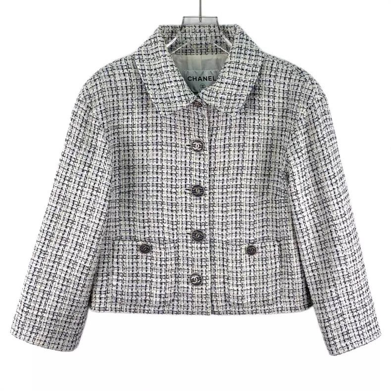 Chanel Chanel Colour-blocked lapel single-breasted long-sleeved w Size XS / US 0-2 / IT 36-38 - 1 Thumbnail