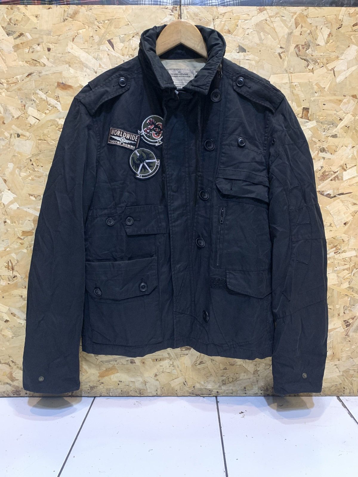 If Six Was Nine × Japanese Brand × Le Grande Bleu (L.G.B.) 291295 homme reconstructed military jacket Size US M / EU 48-50 / 2 - 1 Thumbnail