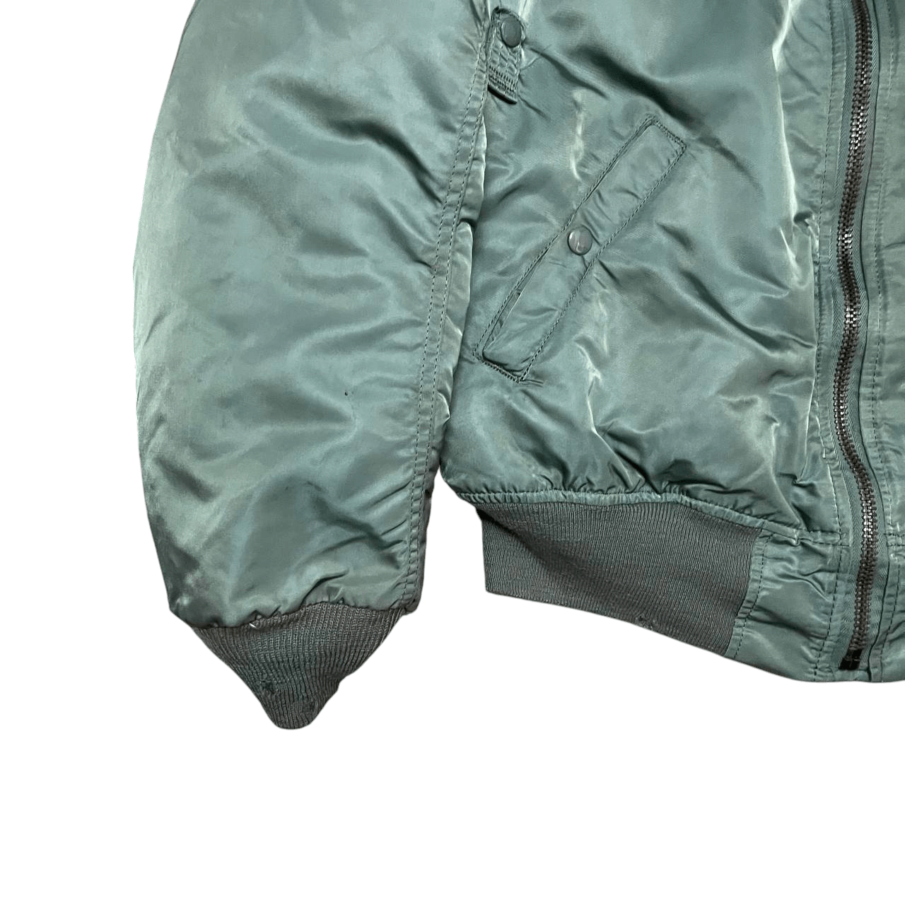 Alpha Industries Vintage Alpha Industries Ma 1 Flight Bomber Jacket Size US M / EU 48-50 / 2 - 3 Thumbnail