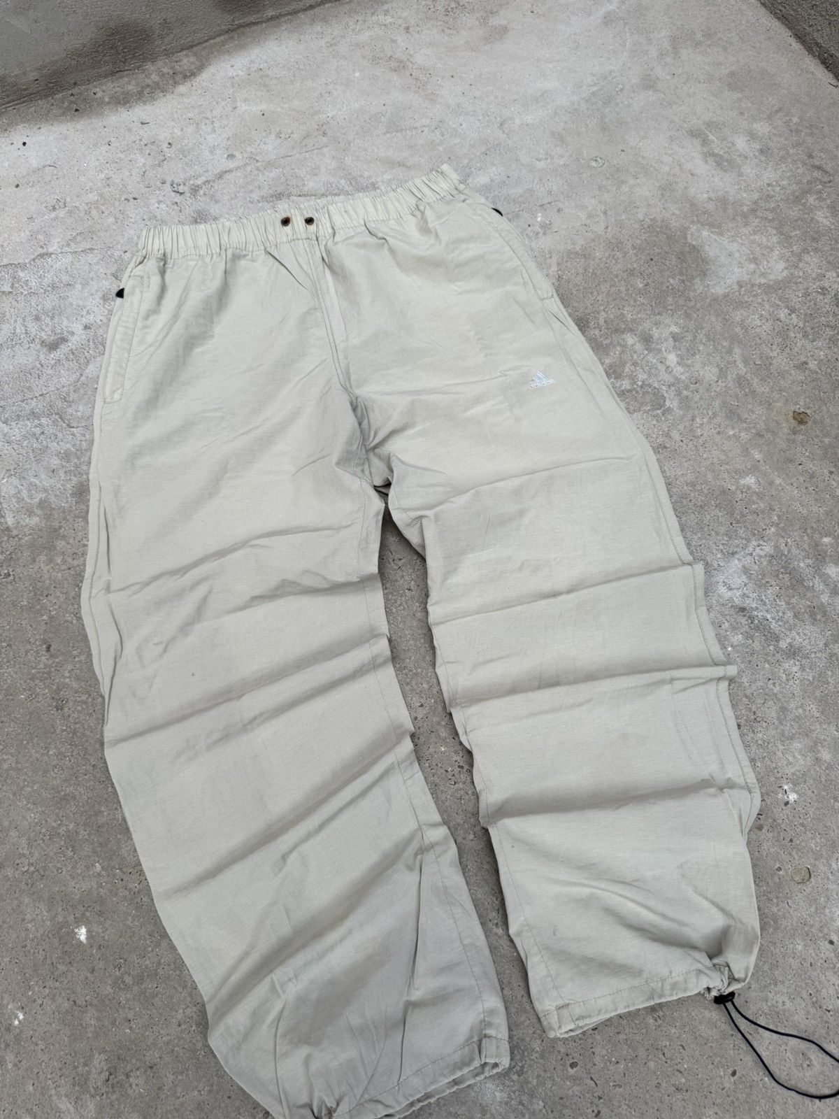 Adidas VINTAGE RARE ADIDAS BAGGY DRILL PANTS Size US 34 / EU 50 - 6 Thumbnail