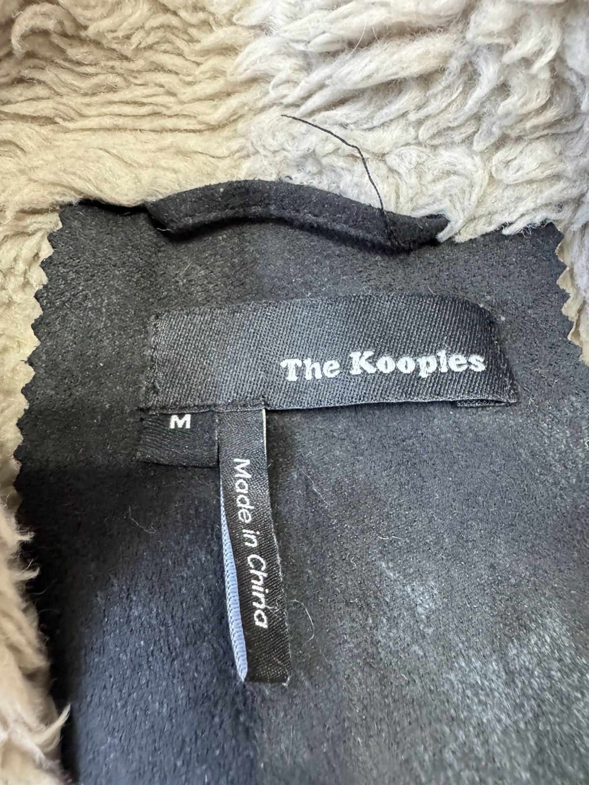 The Kooples The Kooples Faux Shearling Jacket Sherpa Asymmetric size M Size M / US 6-8 / IT 42-44 - 8 Thumbnail