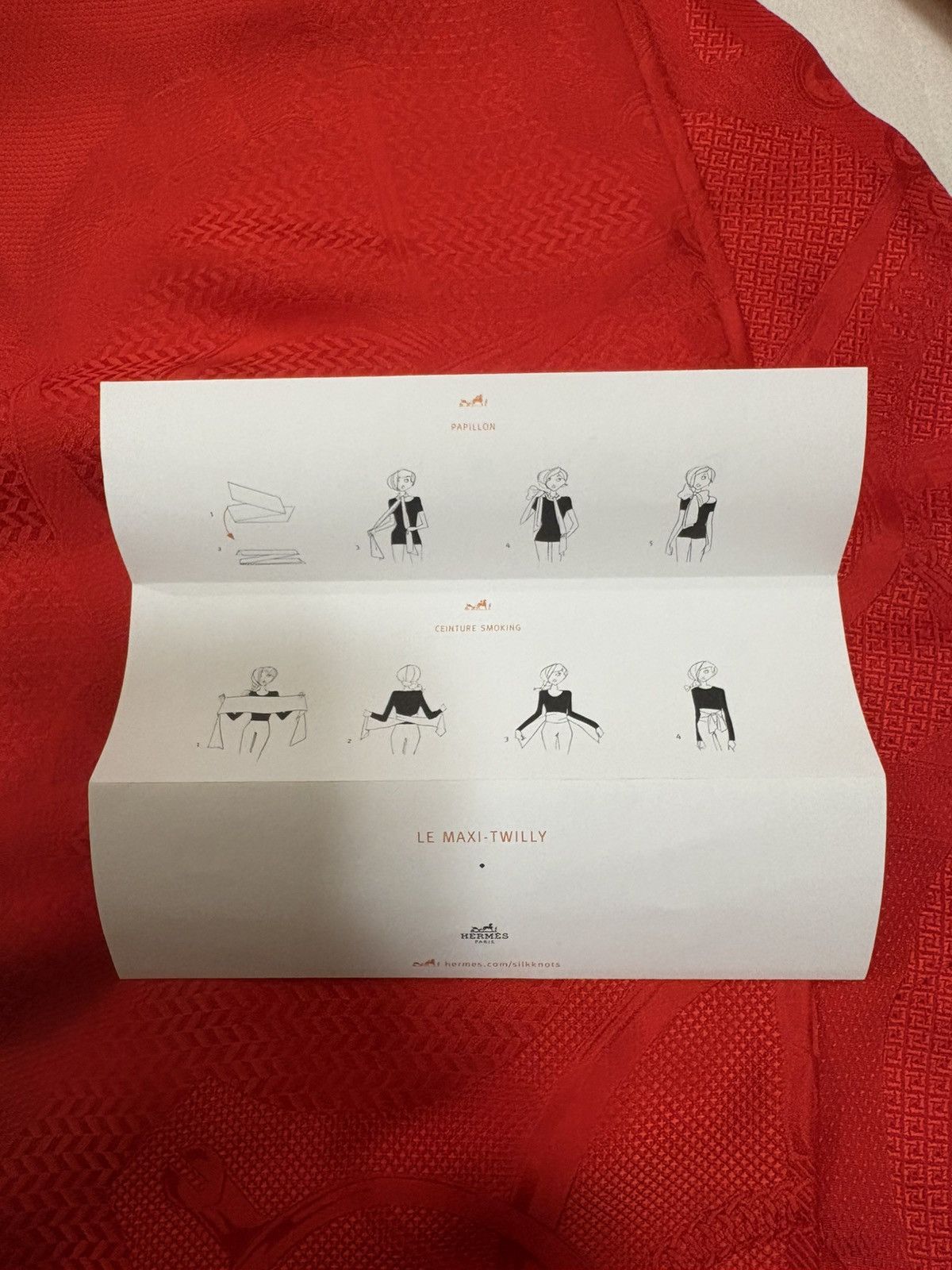 Hermes Hermes maxi twilly foulard- eperon d or Size ONE SIZE - 6 Thumbnail