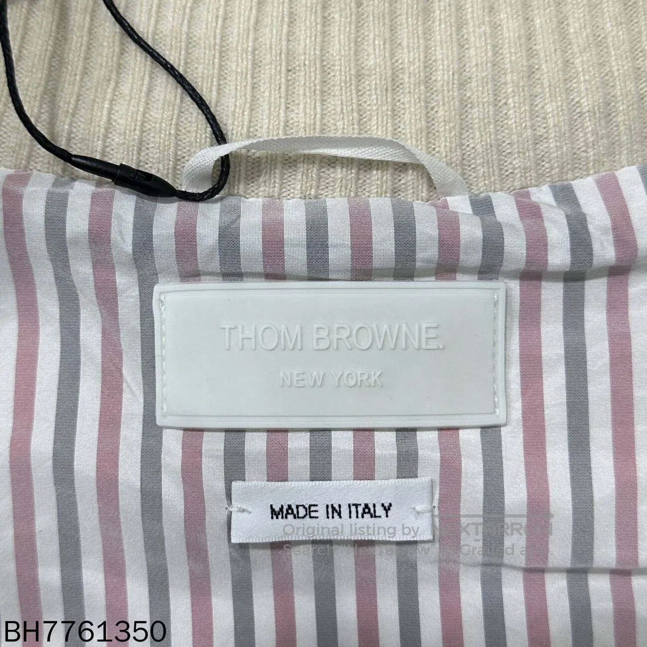 Thom Browne classic black four-stripe down jacket Thom Browne. Size US M / EU 48-50 / 2 - 4 Thumbnail