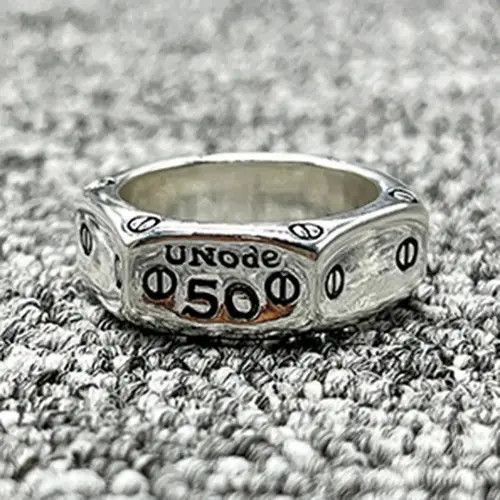 Japanese Brand × Vintage hexagonal charm ring Size 7 8 9 Size ONE SIZE - 2 Thumbnail