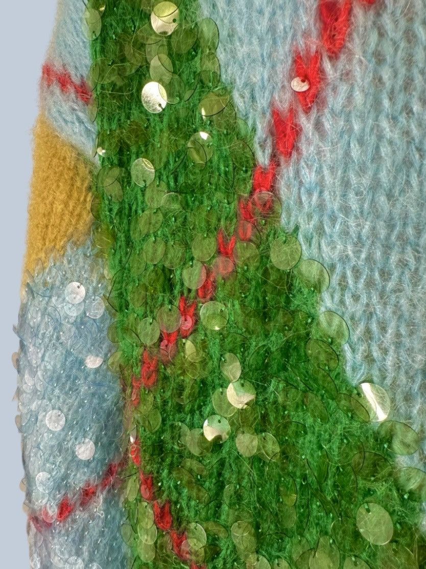 Gucci Gucci long sweater in mohair blend with diamond and sequin Size S / US 4 / IT 40 - 8 Thumbnail