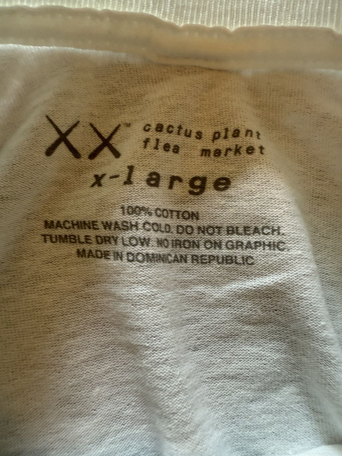 Cactus Plant Flea Market × Kaws KAWS x Cactus Plant Flea Market Skeleton Tee White Size XL Size US XL / EU 56 / 4 - 4 Thumbnail