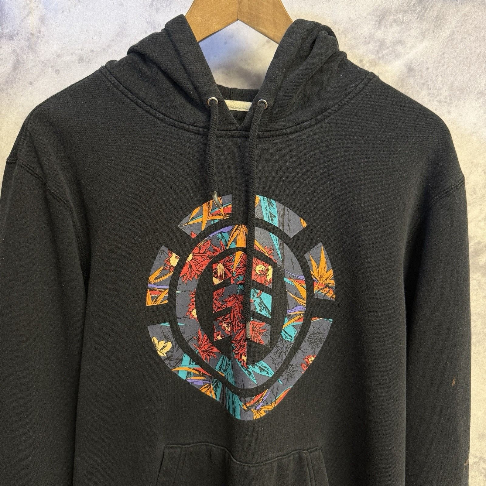 Element Element Skateboards Hoodie Sweatshirt Mens Medium Black Size US M / EU 48-50 / 2 - 1 Thumbnail
