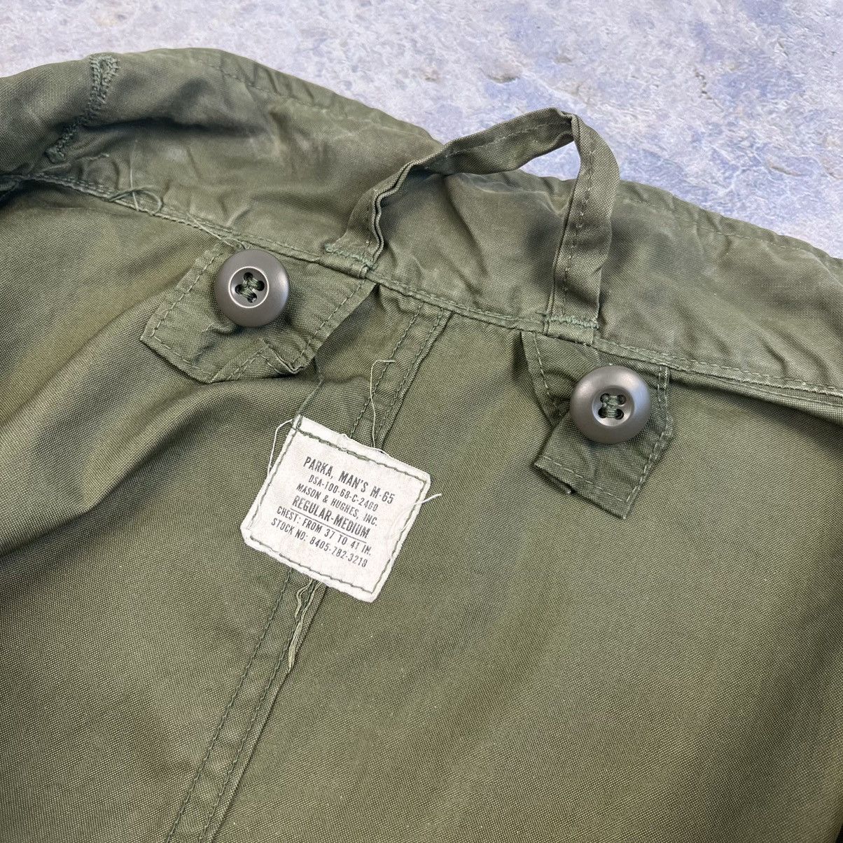 Vintage VINTAGE 1968 M65 FISHTAIL PARKA VIETNAM ERA ARTIC M1965 Size US M / EU 48-50 / 2 - 4 Thumbnail