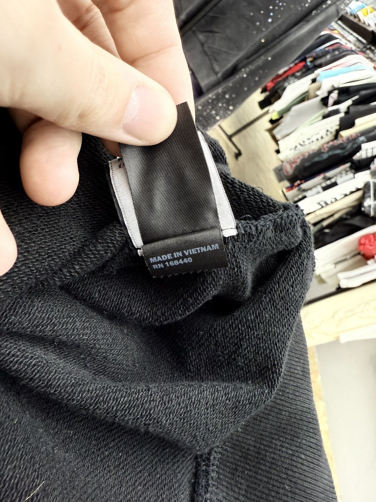 Revenge Men’s Black Revenge Hoodie Size Large Size US L / EU 52-54 / 3 - 12 Thumbnail