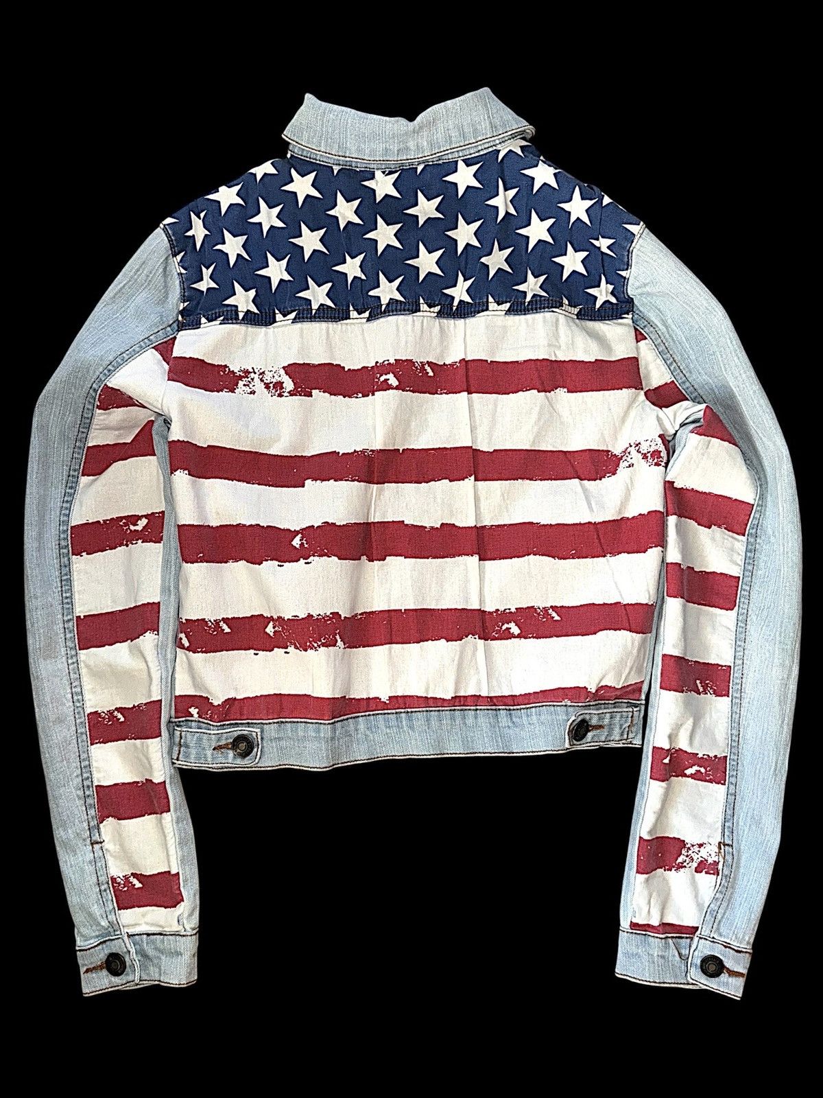 Other Vintage Avant Garde Opium y2k Napoleon Denim Jacket | Grailed