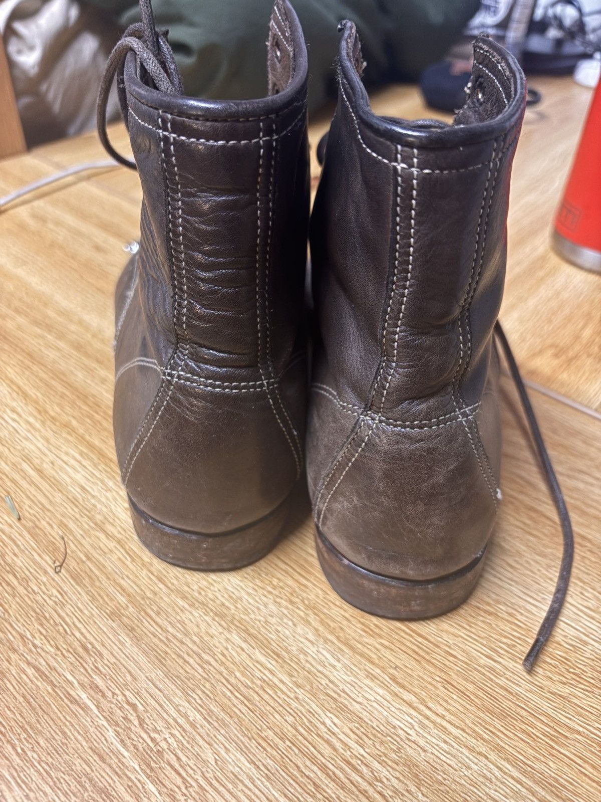 Paul Smith True Vintage Brown Leather Chelsea Boots Made in Italy Size US 10 / EU 43 - 5 Thumbnail