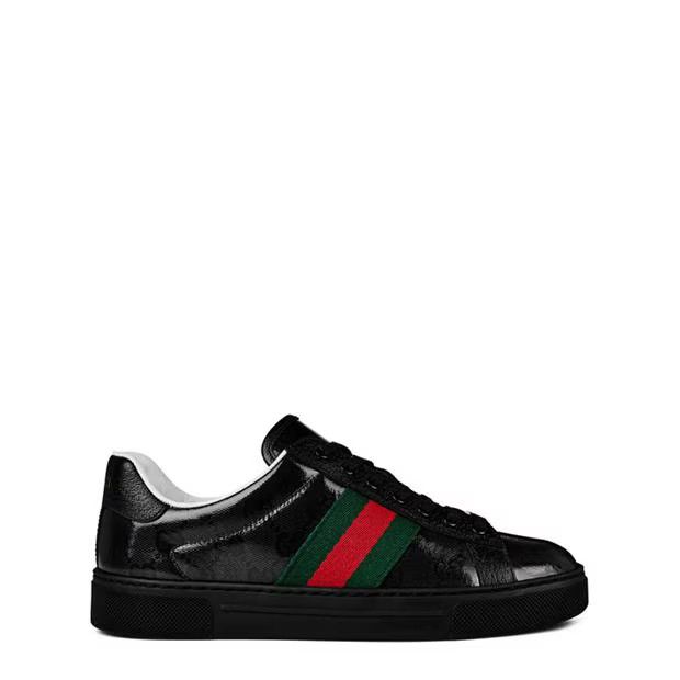 image of Gucci O1G2R1Mq0424 Trainers In Black Shoes, Men's (Size 10)