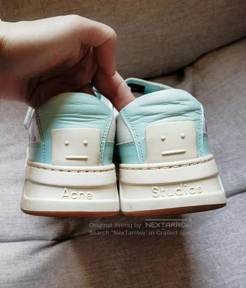 Acne Studios Acne Studios Velcro Pure Cowhide Low-Top White Sneakers wi Size US 6.5 / IT 36.5 - 6 Thumbnail