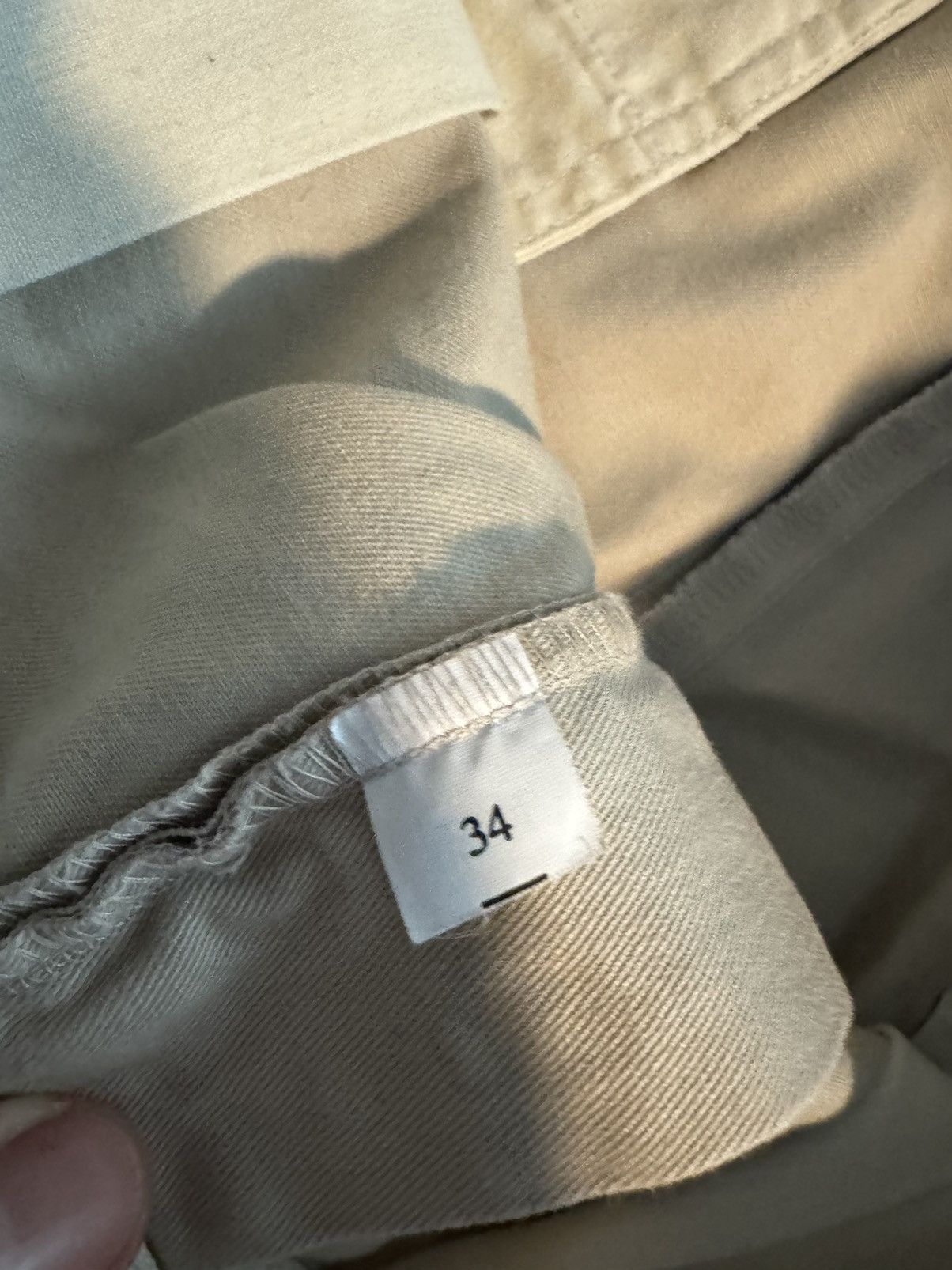 Vintage Vintage Polo Ralph Lauren Shorts Size 34- Cream Size US 34 / EU 50 - 4 Thumbnail