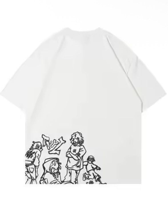 Other Streetwear Retro Summer Boy Print T-Shirt Punk Size US XXL / EU 58 / 5 - 2 Thumbnail