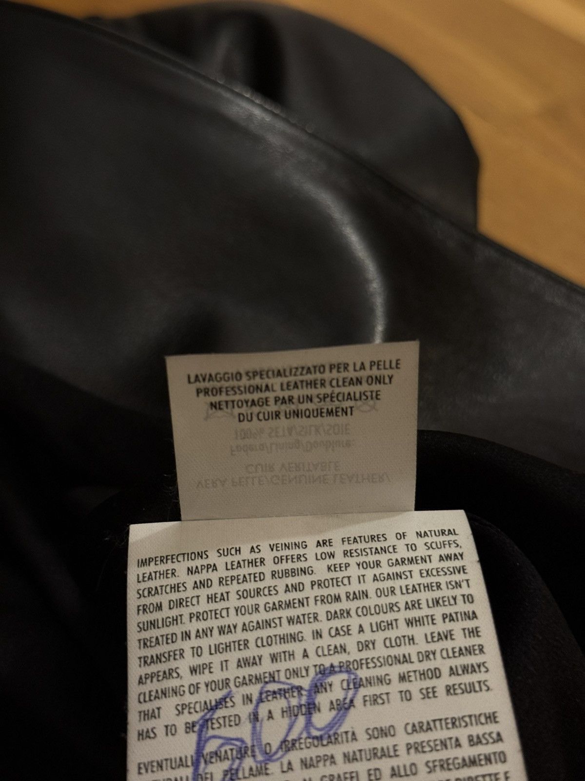 Alexander McQueen Alexander McQueen Leather Jacket Biker Black Fashion Size XS / US 0-2 / IT 36-38 - 19 Thumbnail
