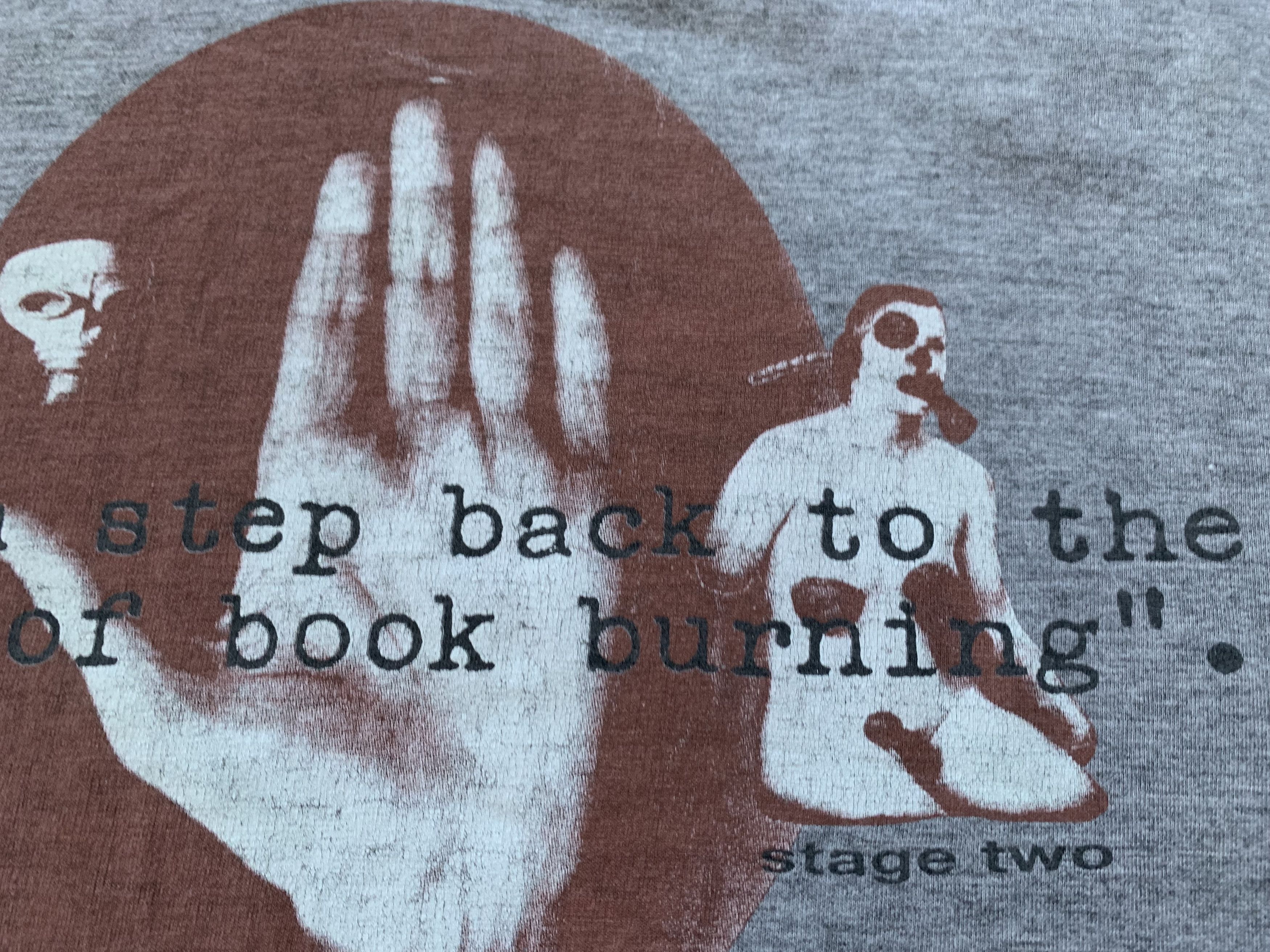 Band Tees × Vintage Pitch Shifter A Step Back To The Days Of Book Burning Size US XL / EU 56 / 4 - 9 Thumbnail