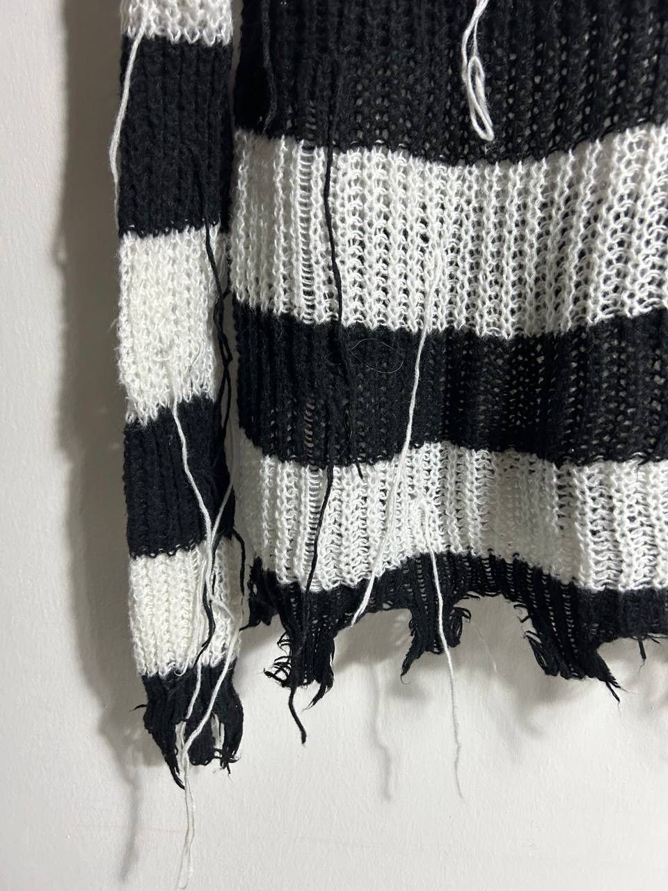 Seditionaries Destroyed Knit Sweater Grunge IfSixWasNine Balenciaga Style Size US M / EU 48-50 / 2 - 7 Thumbnail