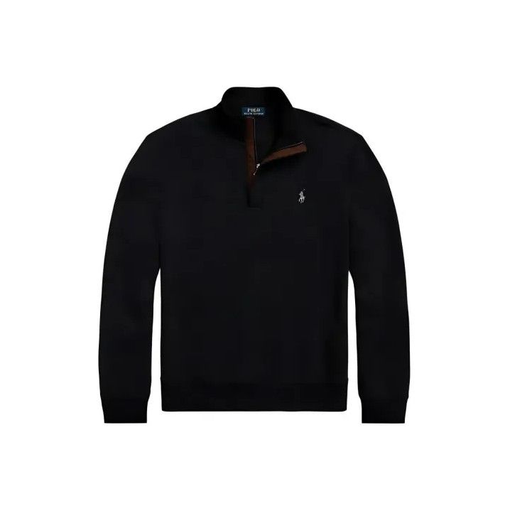 Polo Ralph Lauren Polo Ralph Lauren Men's Half-Zip Logo Embroidered Sweatshirt Size US S / EU 44-46 / 1 - 1 Thumbnail