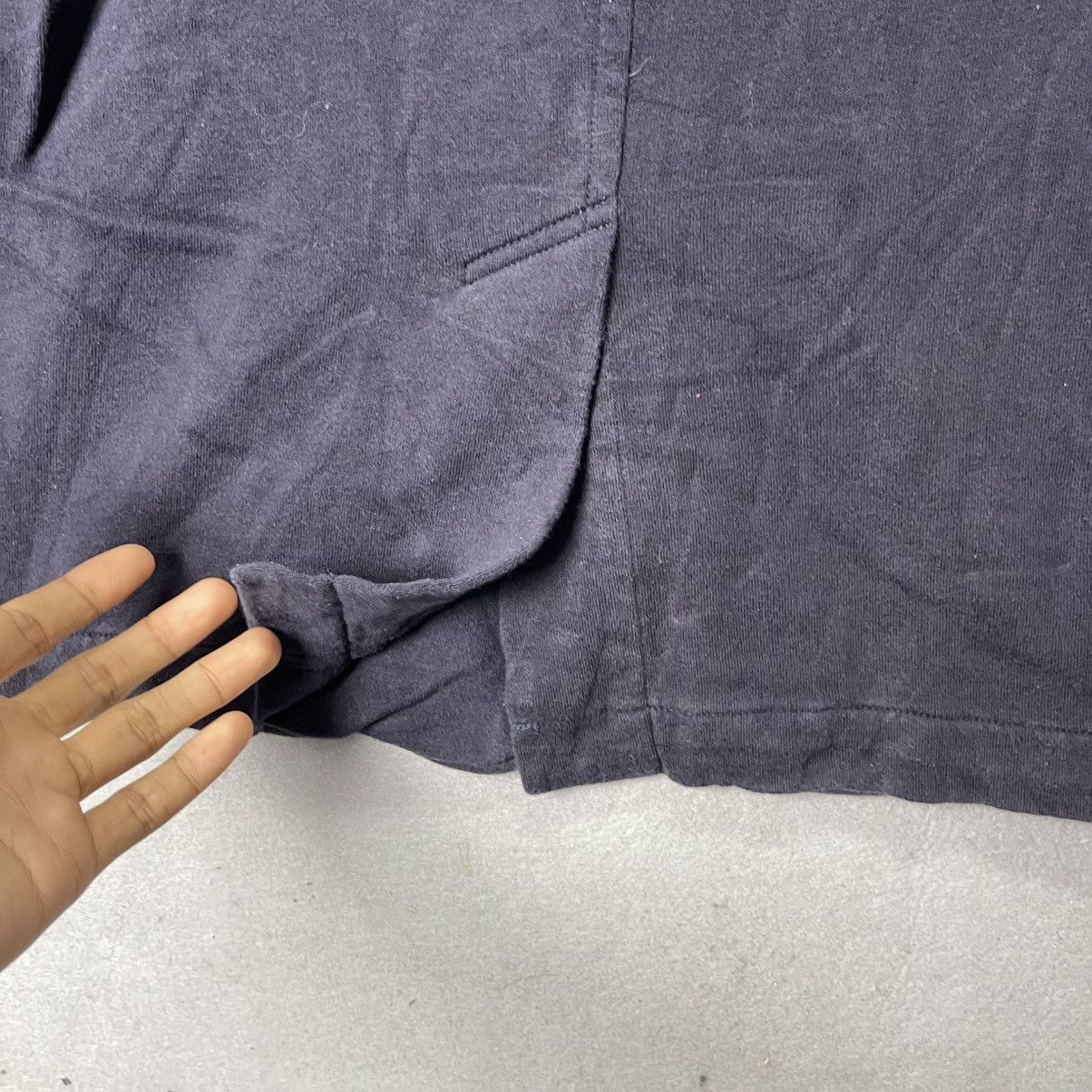 mercibeaucoup MerciBeaucoup Zip Hoodie – Navy Minimal Pocket Design Size M / US 6-8 / IT 42-44 - 8 Thumbnail