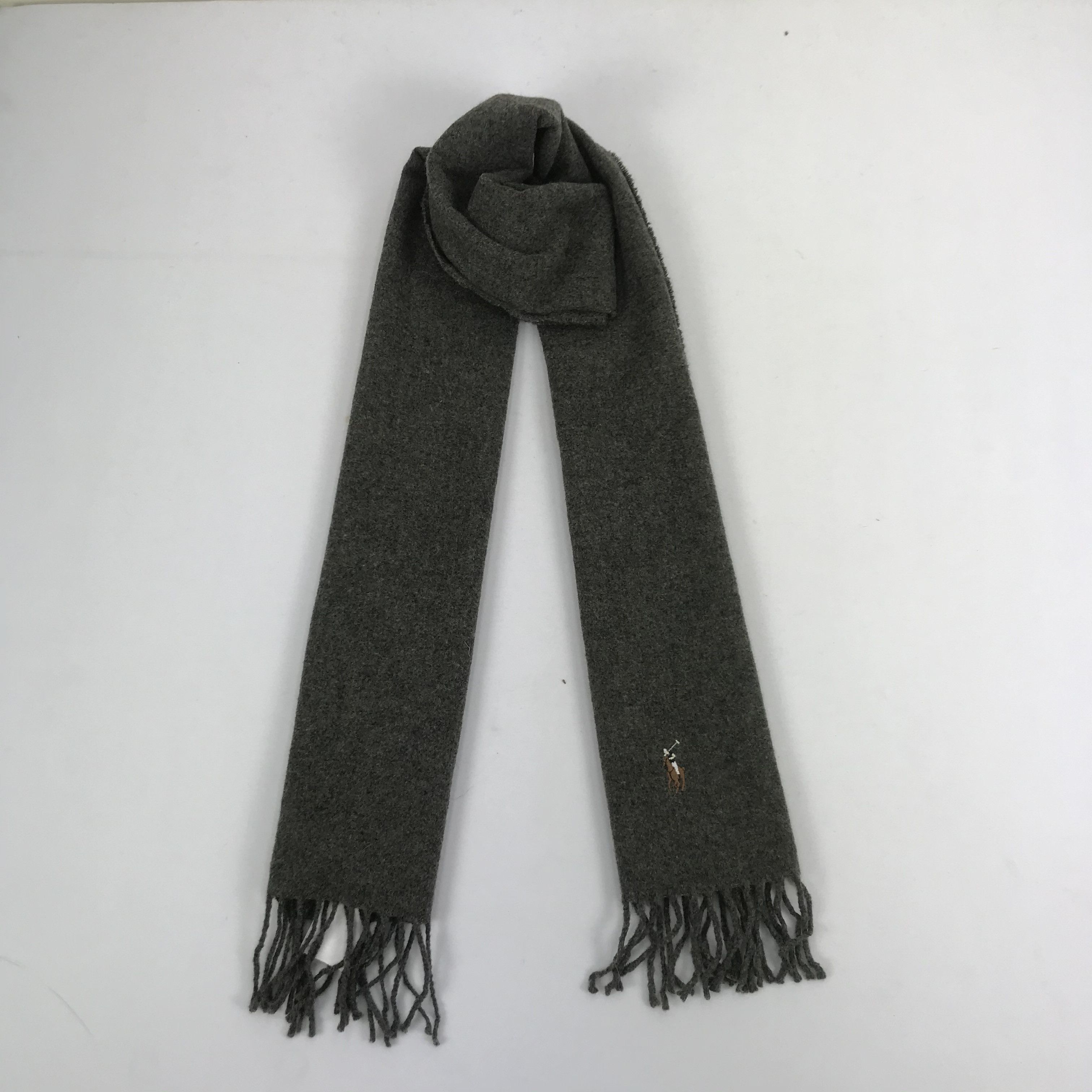 Polo Ralph Lauren Vintage Polo Ralph Lauren Scarf Muffler Wool Scarves Size ONE SIZE - 1 Thumbnail