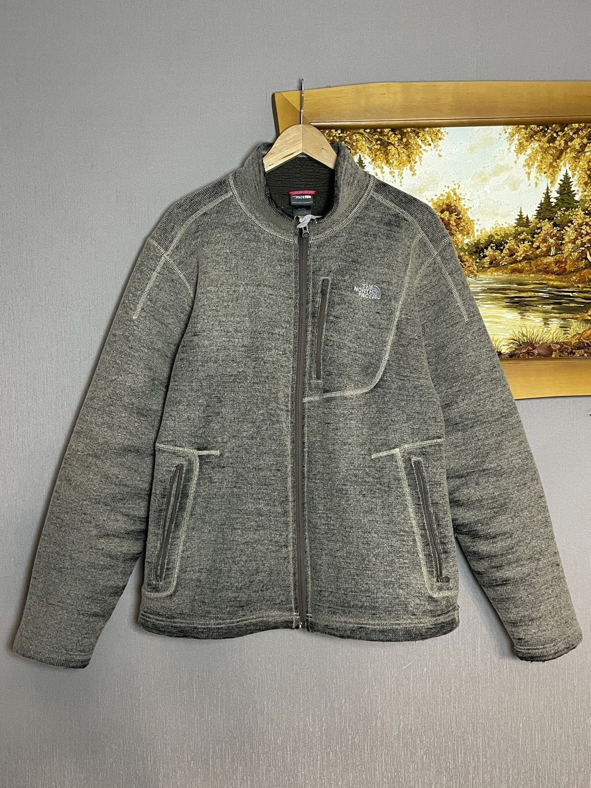 The North Face Crazy The North Face TNF Wool Fleece Jacket Size US XL / EU 56 / 4 - 5 Thumbnail