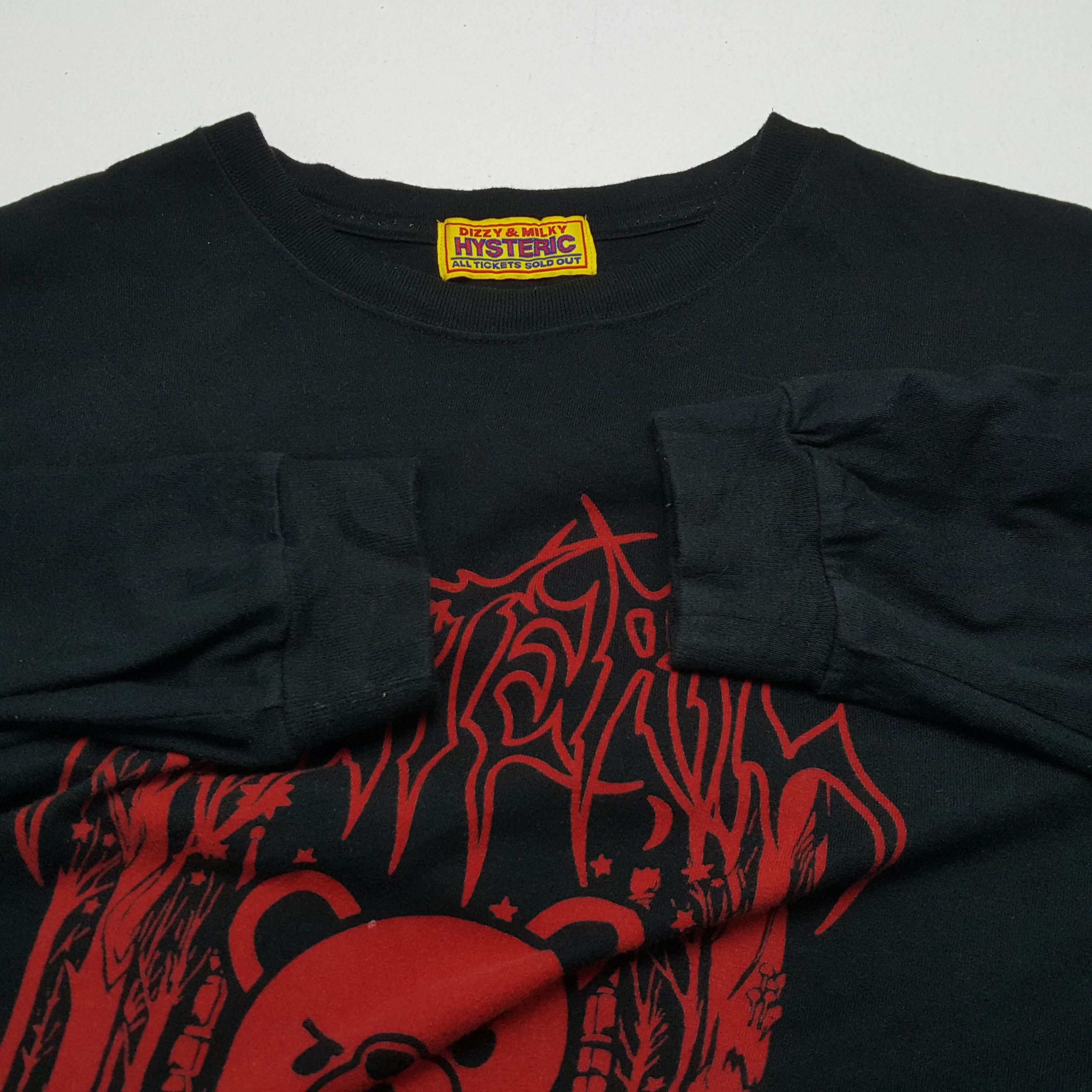 Hysteric Glamour × Japanese Brand × Vintage Vintage HYSTERIC GLAMOUR Japanese Brand Oversize T-Shirts Size US XXL / EU 58 / 5 - 8 Thumbnail