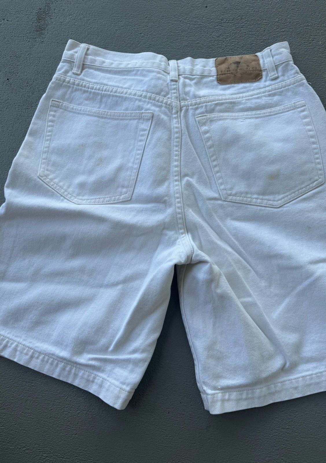 Designer Frescno White Vintage Short Size 36" / US 14 / IT 50 - 4 Thumbnail