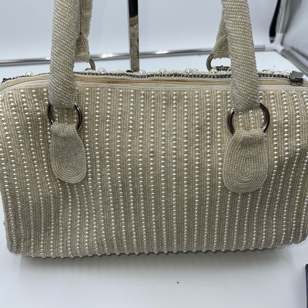 Vintage Vintage Addiction From a Distant Time Fully Beaded and Prong Set Rhinestone Bag Size ONE SIZE - 6 Thumbnail