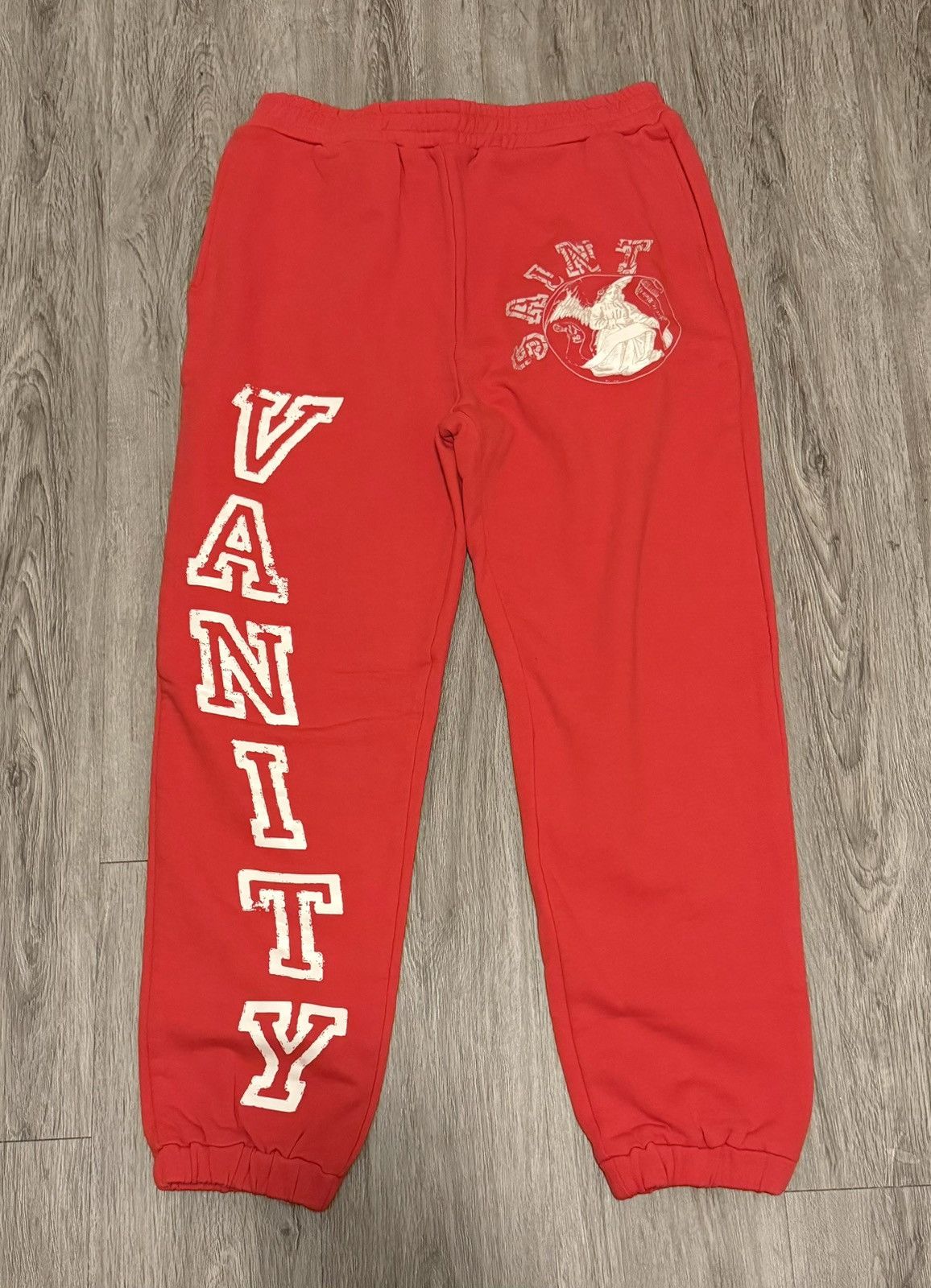 Saint Vanity Red Sweatpants Size XL