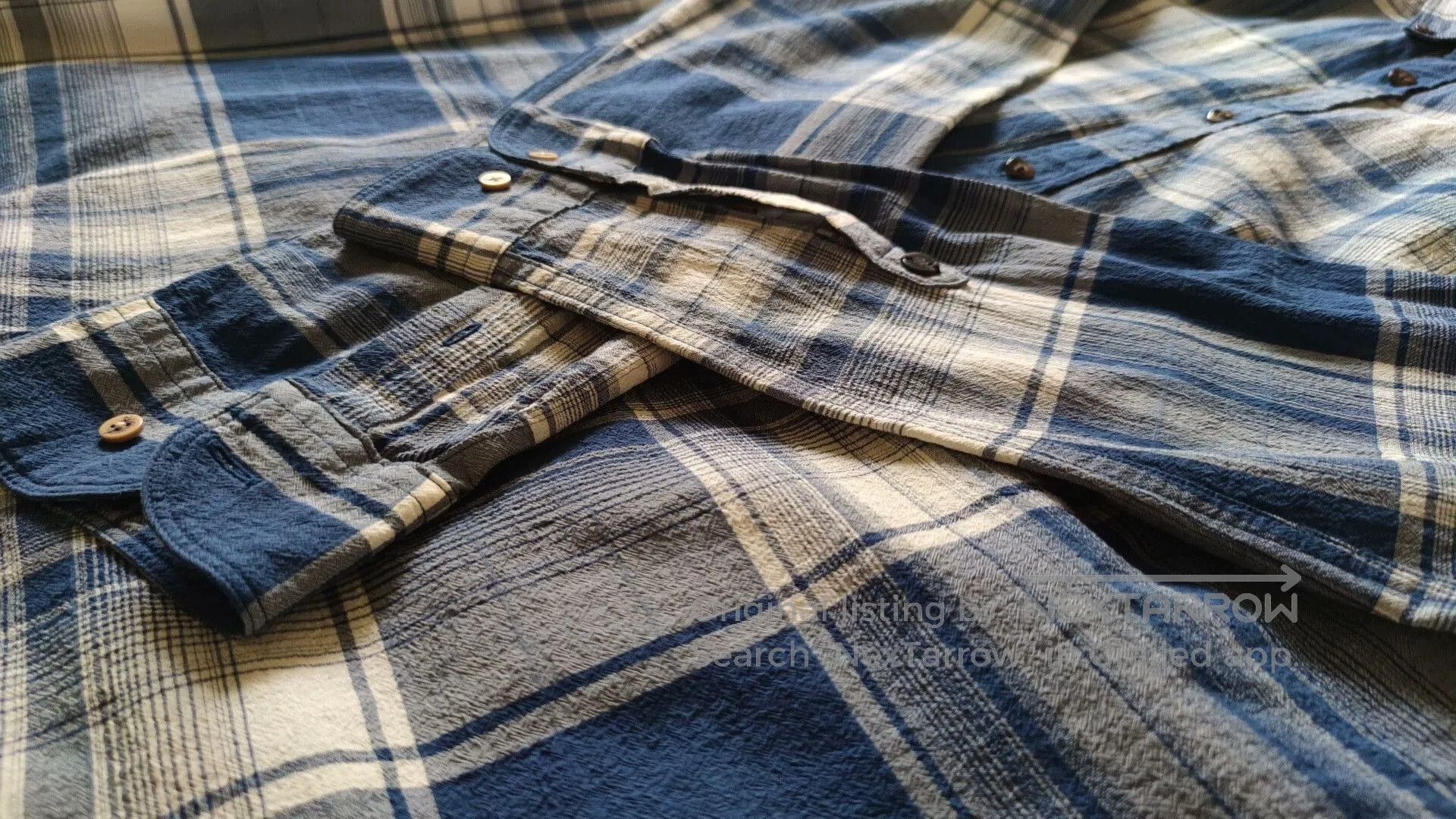 Scotch & Soda Scotch & Soda Blue Plaid Shirt. Size US M / EU 48-50 / 2 - 5 Thumbnail